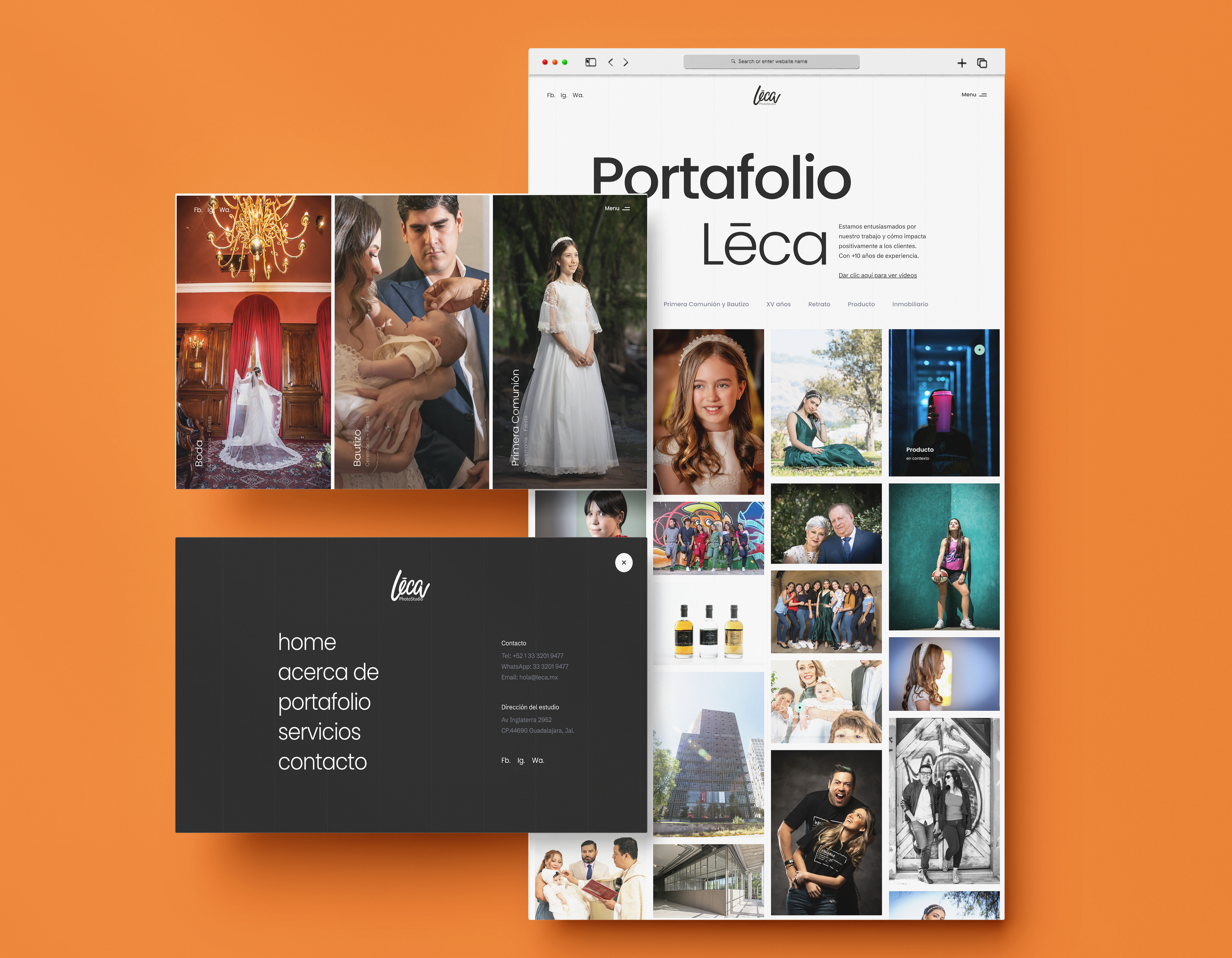 portafolio Pandión web